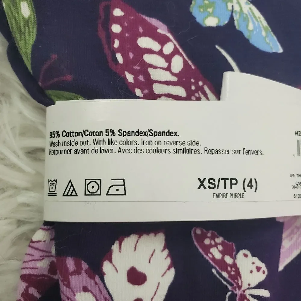 Children's Place Butterfly Full Length Leggings Size XS